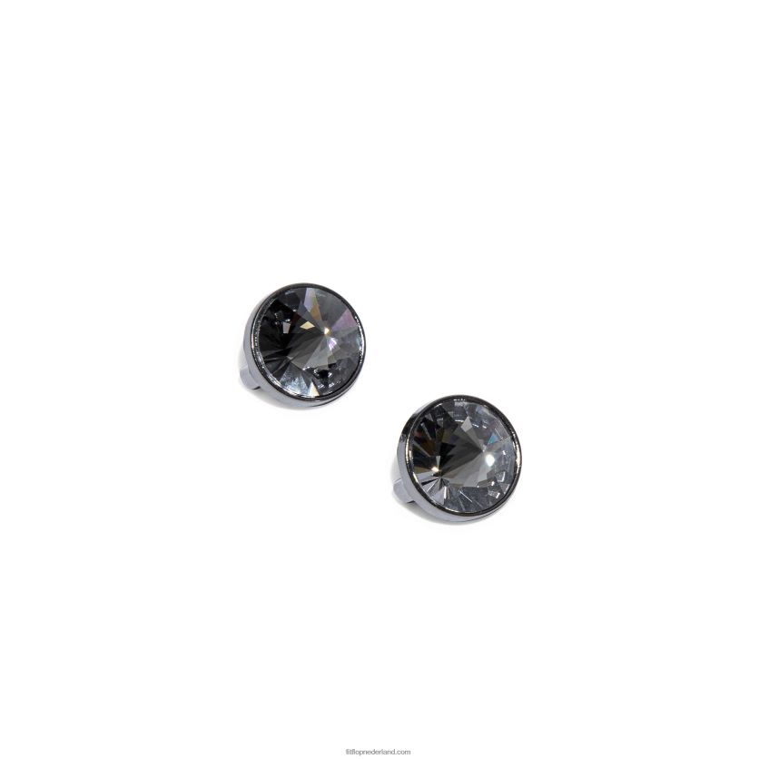 iqushion bedels kristallen ronde bedels 2-pack vrouwen Fitflop F4BXJ836 tin