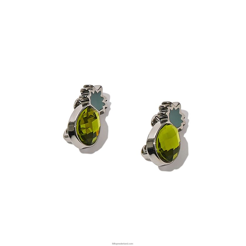 iqushion charms kristallen ananas charms 2-pack vrouwen Fitflop F4BXJ837 geel