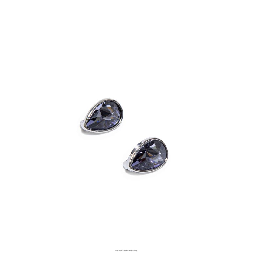 iqushion charms kristallen druppelvormige bedels 2-pack vrouwen Fitflop F4BXJ829 lavendel