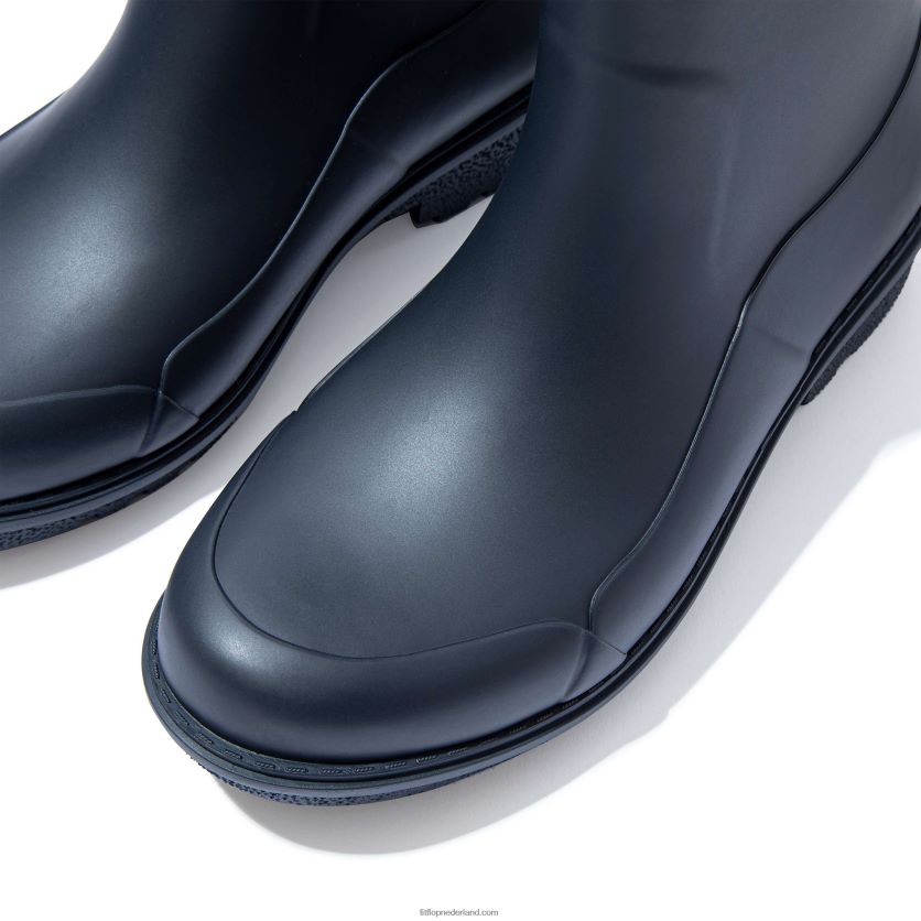 wonderwelly hoge regenlaarzen vrouwen Fitflop F4BXJ8315 middernacht marine