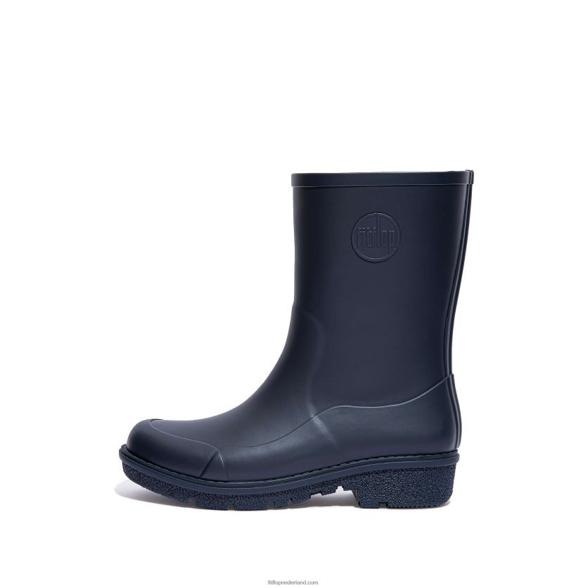wonderwelly korte regenlaarzen vrouwen Fitflop F4BXJ8313 middernacht marine