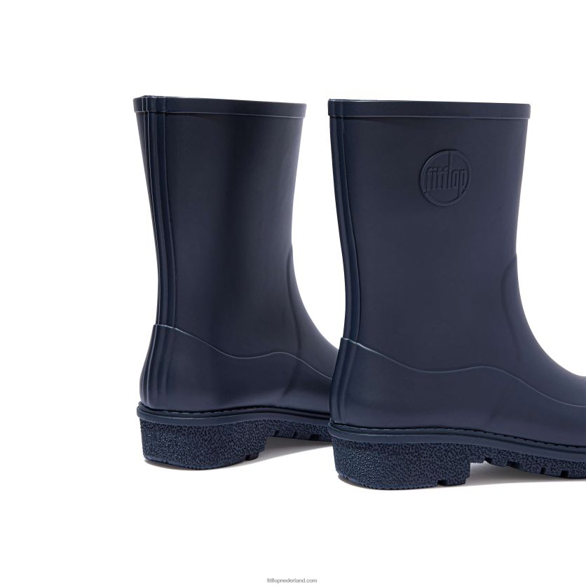 wonderwelly korte regenlaarzen vrouwen Fitflop F4BXJ8313 middernacht marine