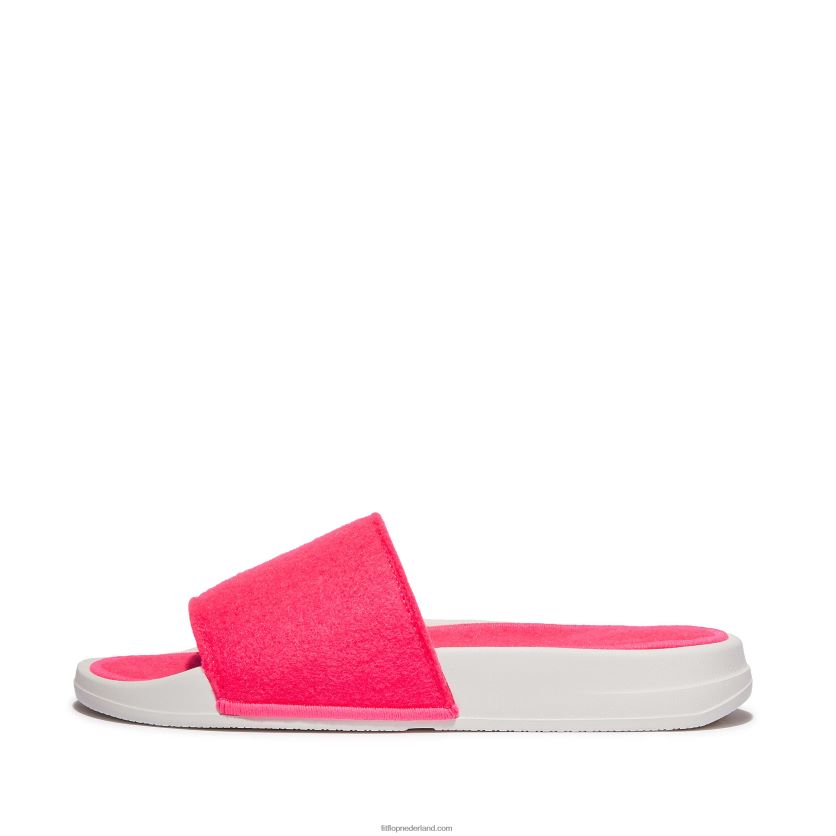 iqushion e01 neon vilt dia's vrouwen Fitflop F4BXJ8178 knal roze