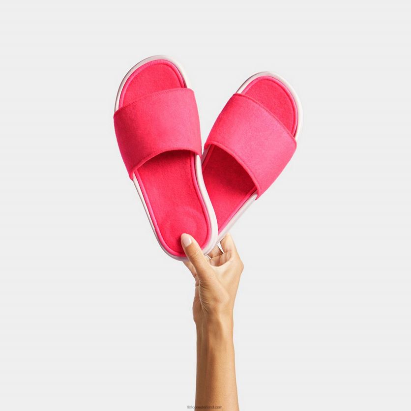 iqushion e01 neon vilt dia\'s vrouwen Fitflop F4BXJ8178 knal roze