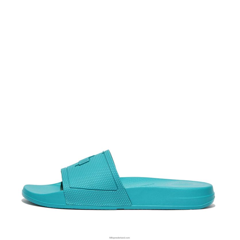 iqushion zwembad glijbanen vrouwen Fitflop F4BXJ8181 tahiti blauw