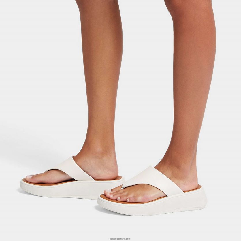 F-mode leren sandalen met plateauzolen vrouwen Fitflop F4BXJ8137 room