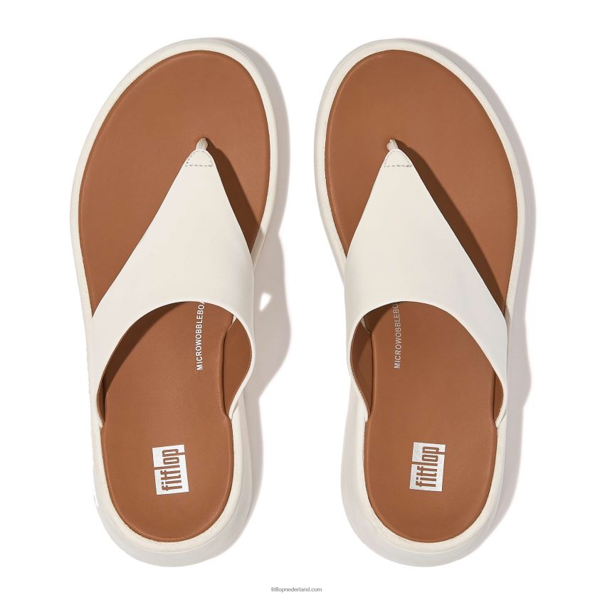 F-mode leren sandalen met plateauzolen vrouwen Fitflop F4BXJ8137 room