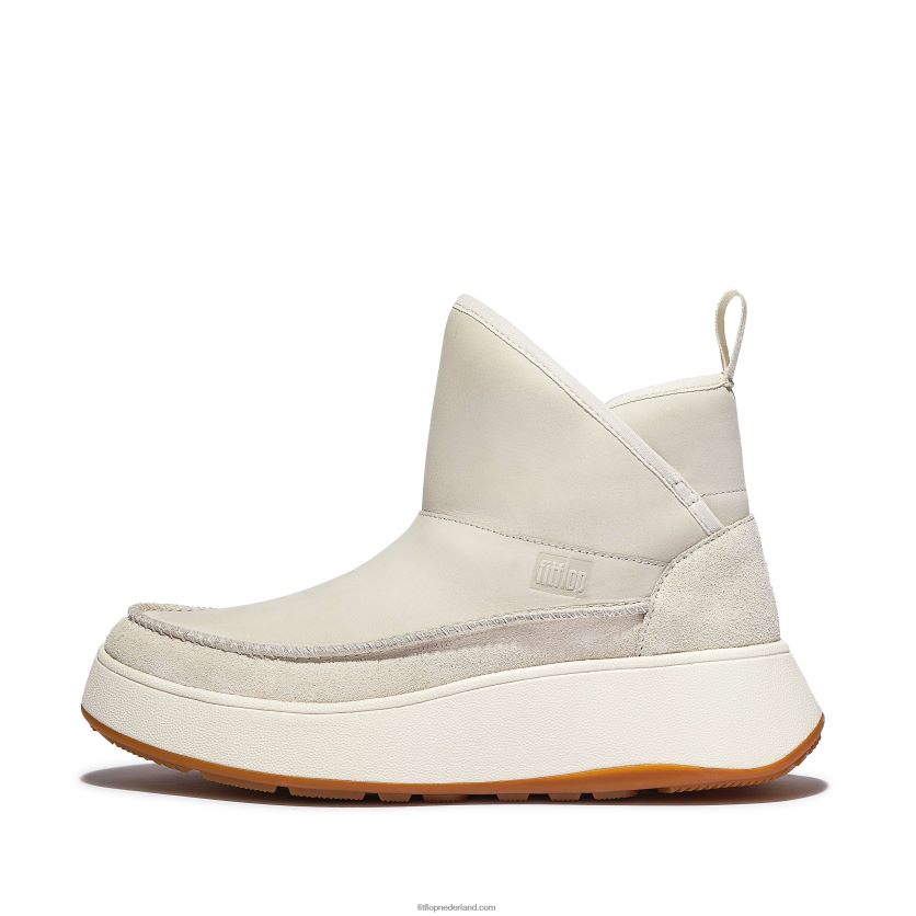 f-mode nubuckmix bootiesneakers met plateauzolen vrouwen Fitflop F4BXJ8296 room