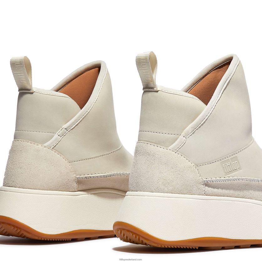 f-mode nubuckmix bootiesneakers met plateauzolen vrouwen Fitflop F4BXJ8296 room