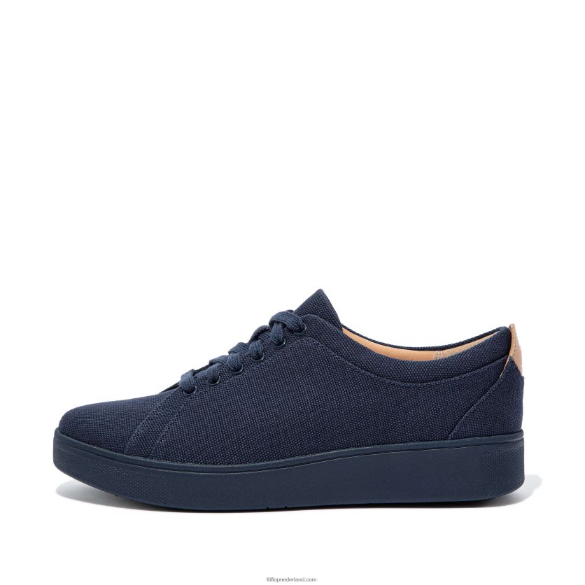 rally canvas sneakers vrouwen Fitflop F4BXJ8270 middernacht marine