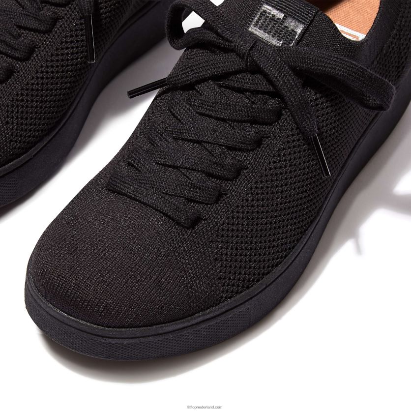rally e01 multi-gebreide sneakers vrouwen Fitflop F4BXJ8273 helemaal zwart
