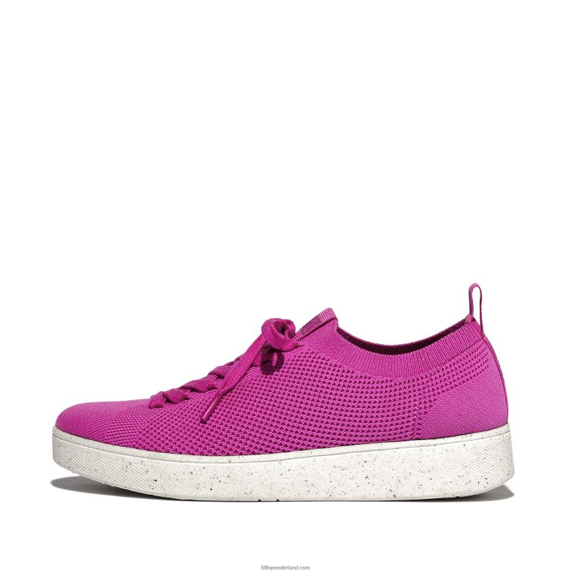 rally e01 multi-gebreide sneakers vrouwen Fitflop F4BXJ8276 miami-violet