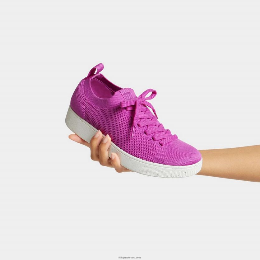 rally e01 multi-gebreide sneakers vrouwen Fitflop F4BXJ8276 miami-violet