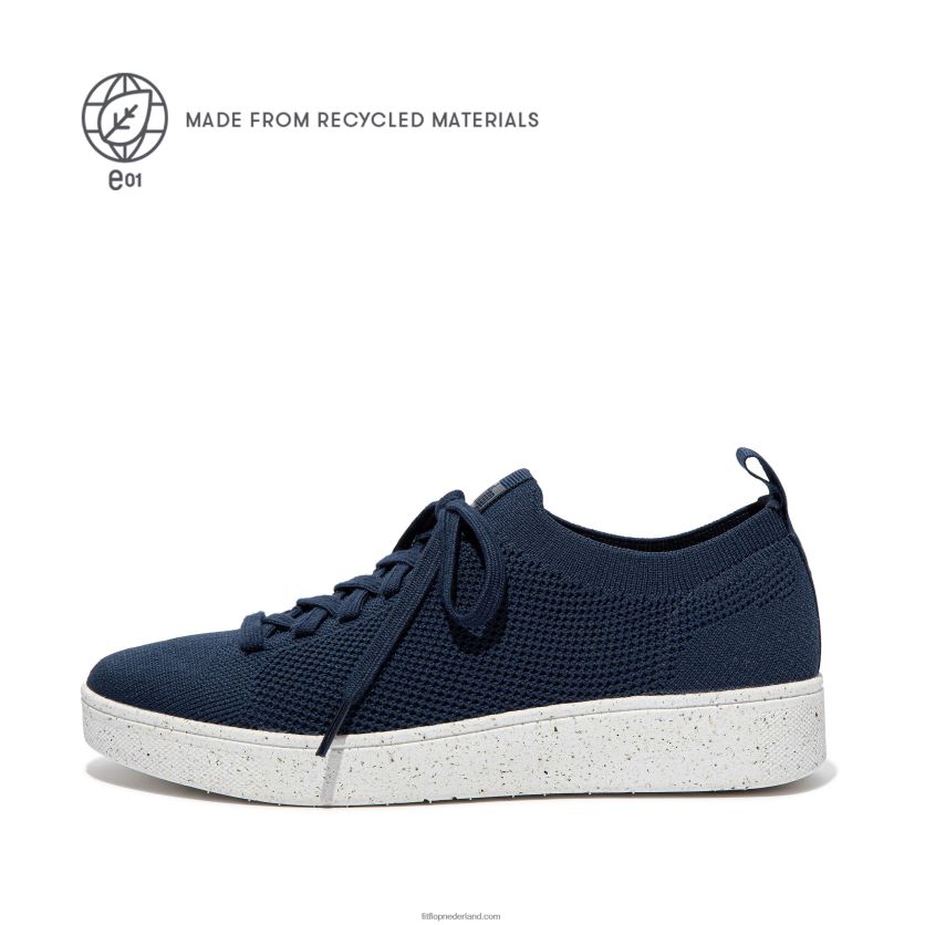 rally e01 multi-gebreide sneakers vrouwen Fitflop F4BXJ8277 middernacht marine