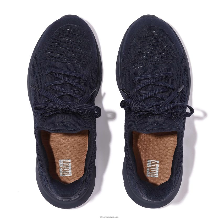 vitamine ffx gebreide sportschoenen vrouwen Fitflop F4BXJ8252 allemaal marine