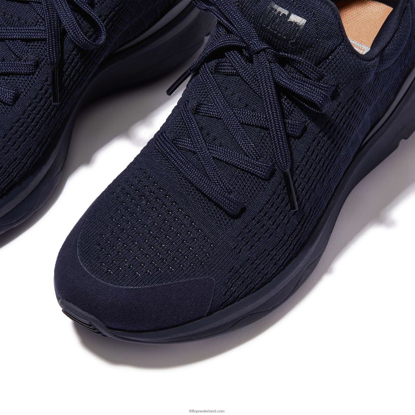 vitamine ffx gebreide sportschoenen vrouwen Fitflop F4BXJ8252 allemaal marine