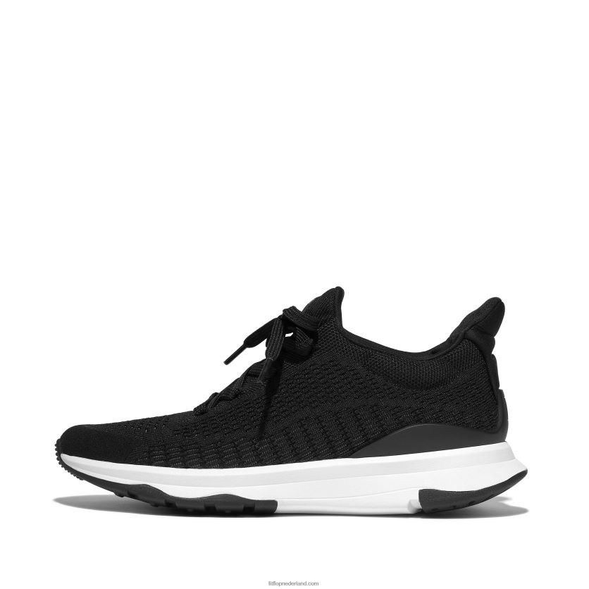 vitamine ffx gebreide sportschoenen vrouwen Fitflop F4BXJ8254 zwarte mix