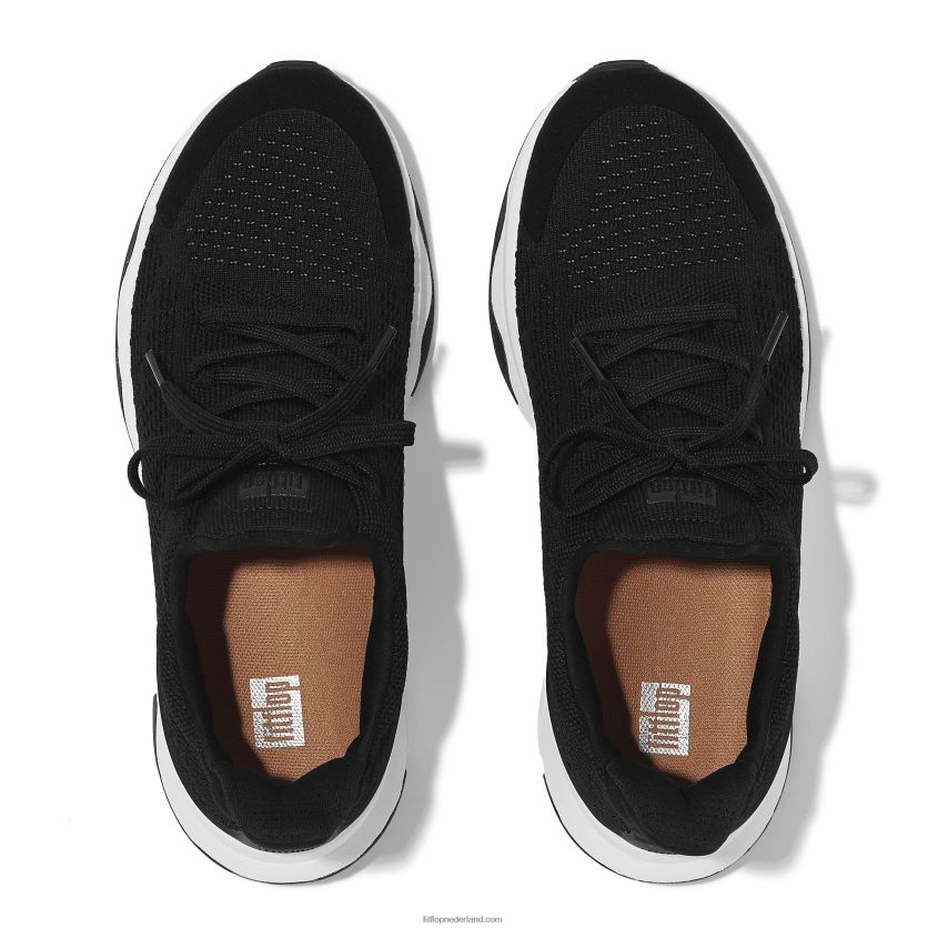 vitamine ffx gebreide sportschoenen vrouwen Fitflop F4BXJ8254 zwarte mix