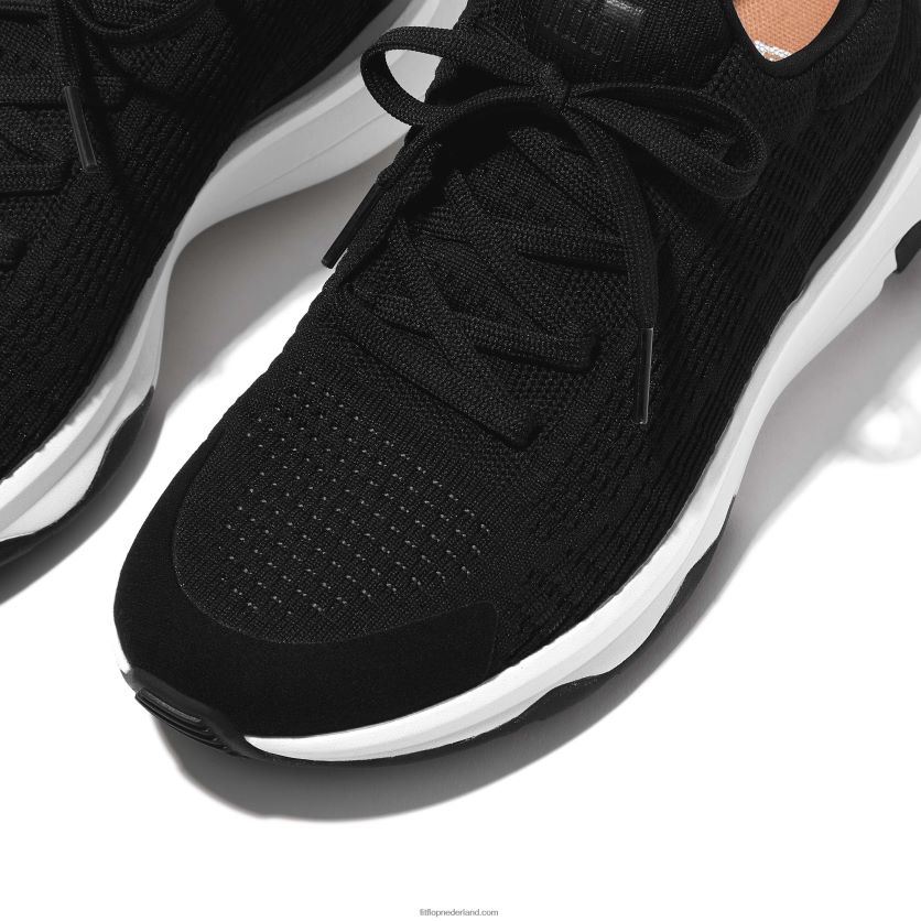 vitamine ffx gebreide sportschoenen vrouwen Fitflop F4BXJ8254 zwarte mix