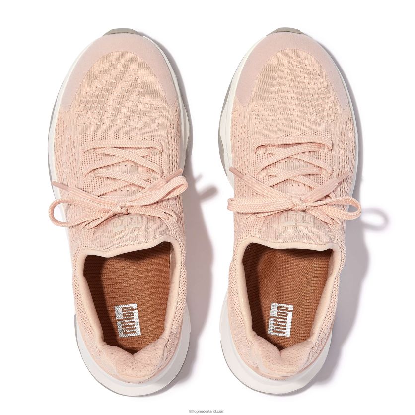vitamine ffx gebreide sportschoenen vrouwen Fitflop F4BXJ8255 mix van rozenschuim