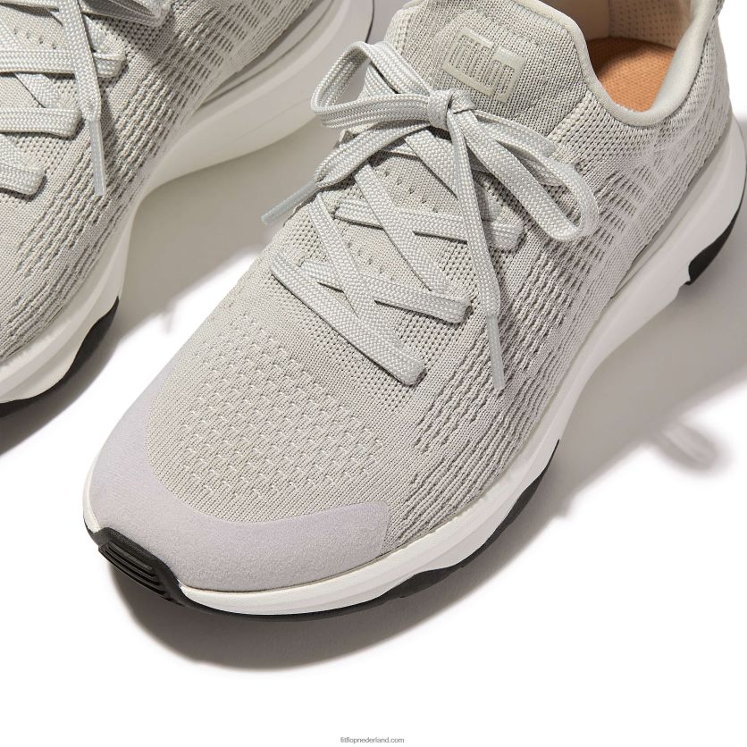 vitamine ffx gebreide sportschoenen vrouwen Fitflop F4BXJ8256 tenen grijze mix