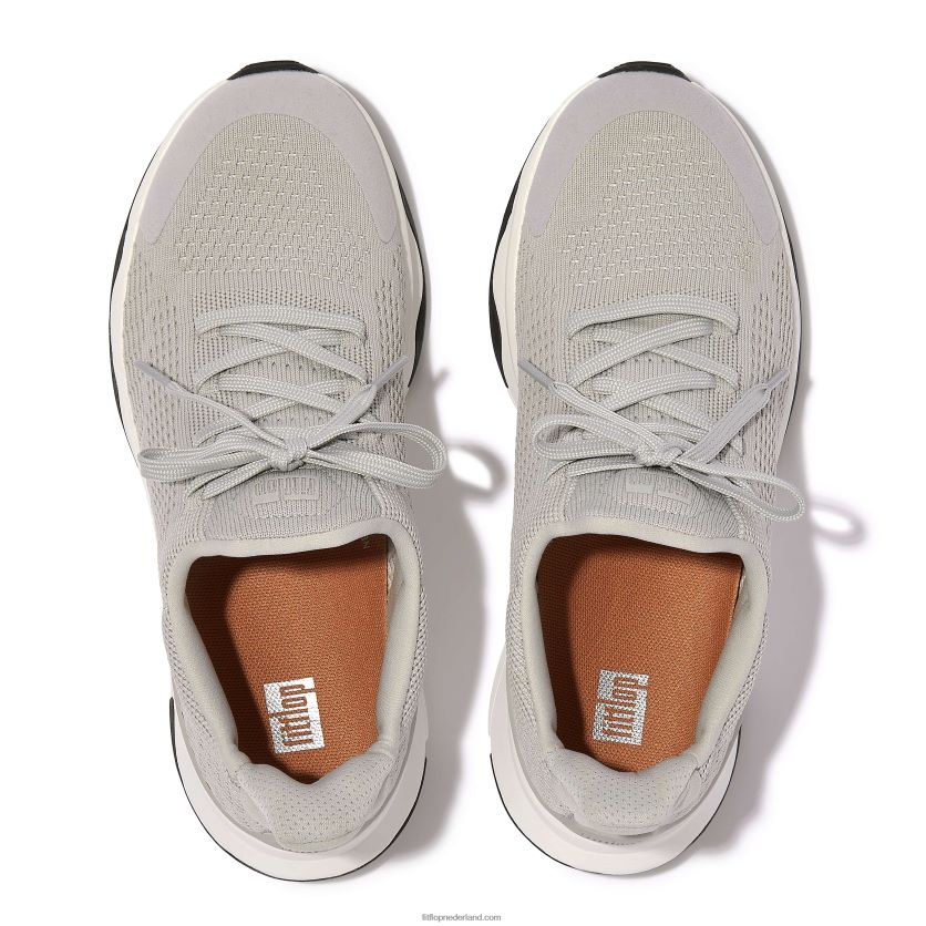 vitamine ffx gebreide sportschoenen vrouwen Fitflop F4BXJ8256 tenen grijze mix
