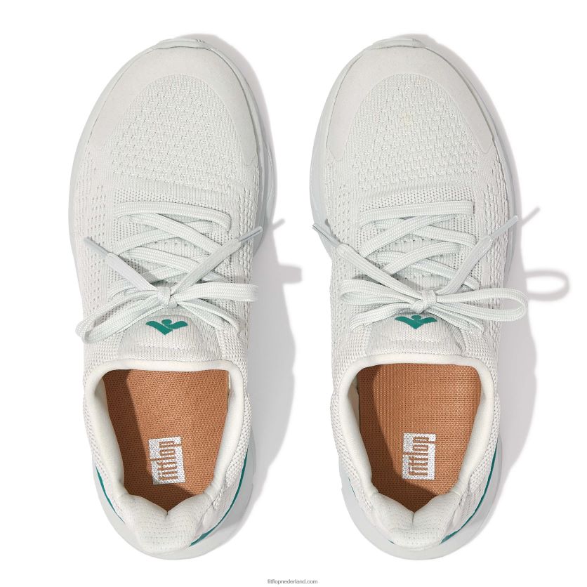 vitamine ffx kleur-pop gebreide sportschoenen vrouwen Fitflop F4BXJ8226 blauwe mix